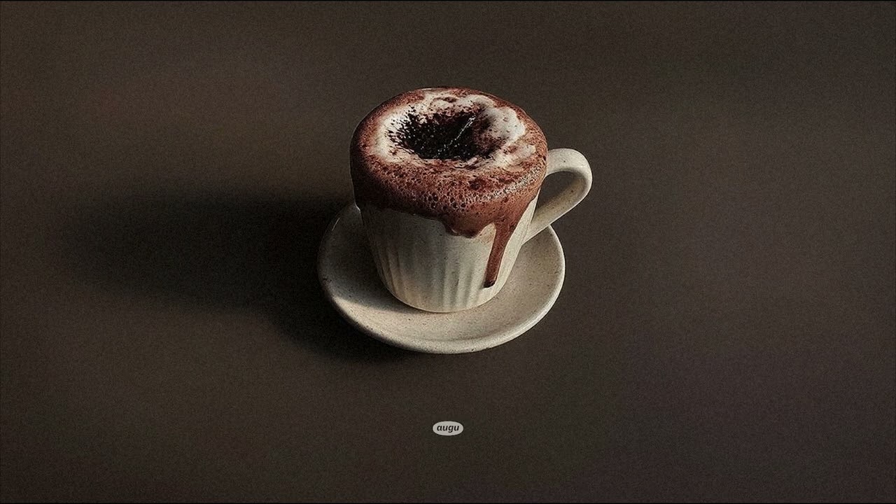 5. hot cocoa, dark brown