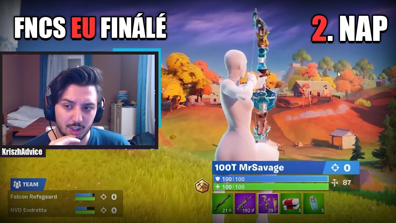 FNCS FINÁLÉ (EU) 2. NAP (Fortnite Battle Royale)