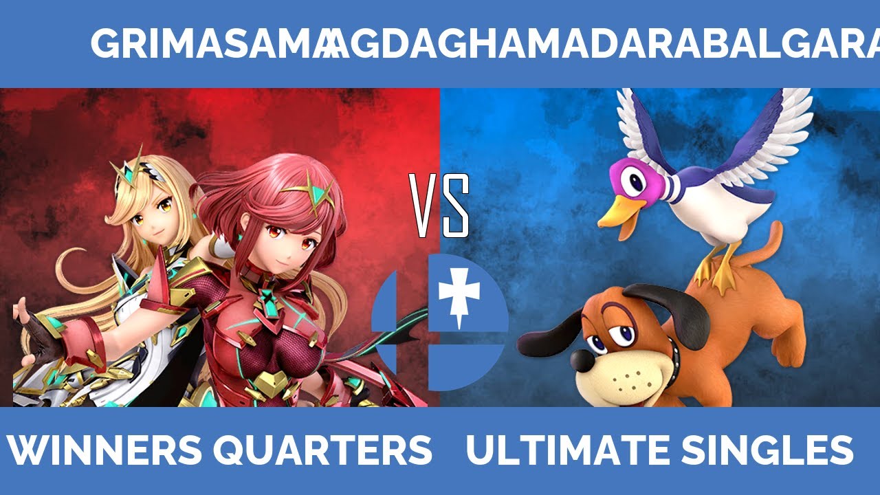 RogaSmash 350: SSBU – Winners Quarters — GrimaSama (Pyra / Mythra) vs agdaghamada (Duck Hunt, Banjo)