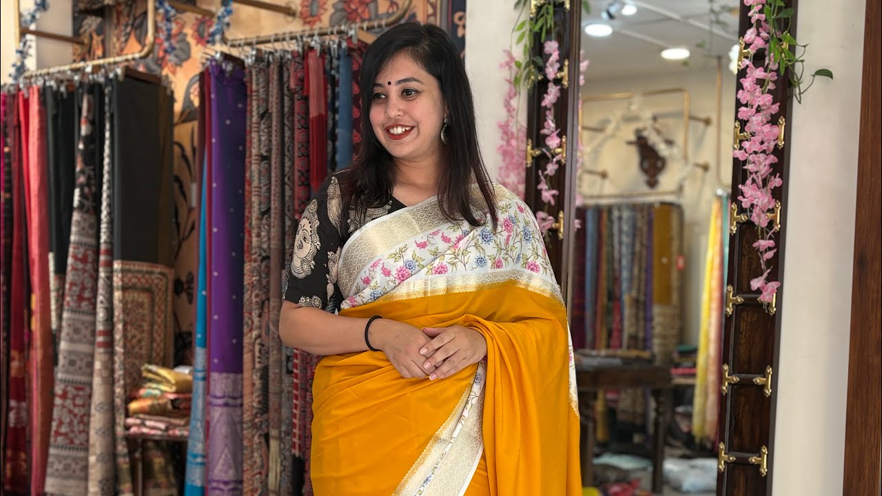 Mysore Crepe Silk Sarees on Huge SALE 