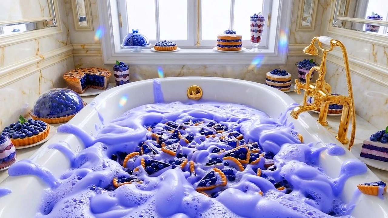 Choose Your Dream Glass Bath Bomb 🛀 Relaxing & Satisfying AI ASMR 🍰