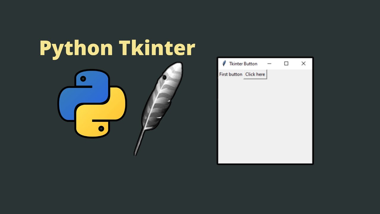 Python Tkinter: How to create a Button in Tkinter