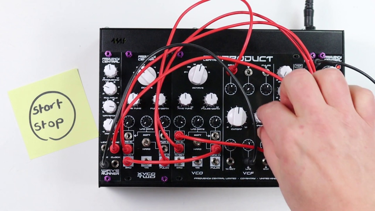 Frequency Central Product +1: add an XVCO TWO and explore osc sync feat. Wave Runner and Stasis Leak