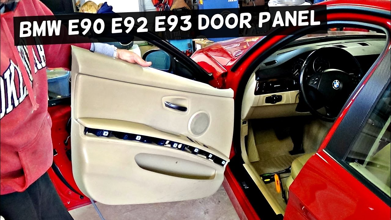 BMW E90 E92 E93 FRONT DOOR PANEL REMOVAL 316i 318i 320i 325i 328i 330i 335i 316d 318d 320d 330d 335d