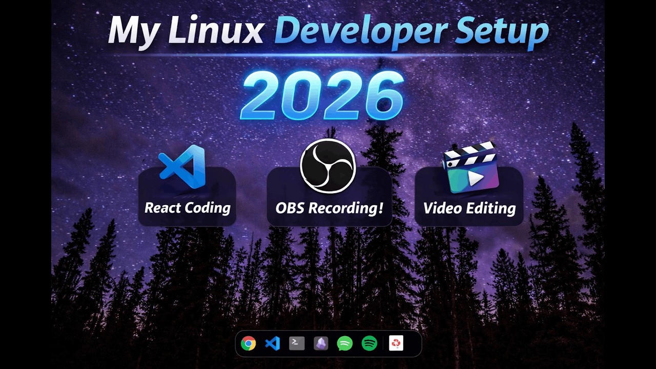 My Linux Developer Setup 2026 | WebDev + C++ Beginner