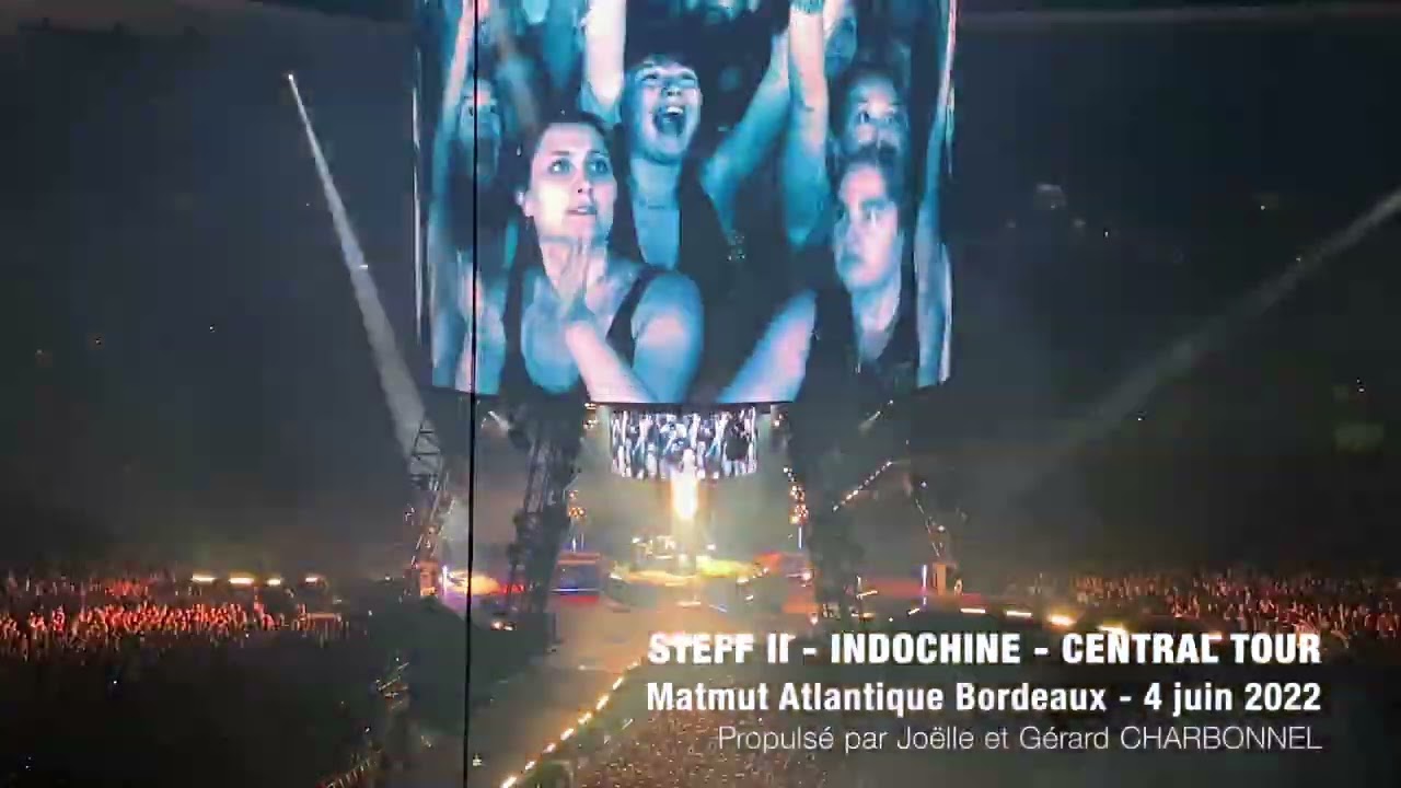 Indochine - Steff II & Drugstar - Central Tour - Bordeaux 2022