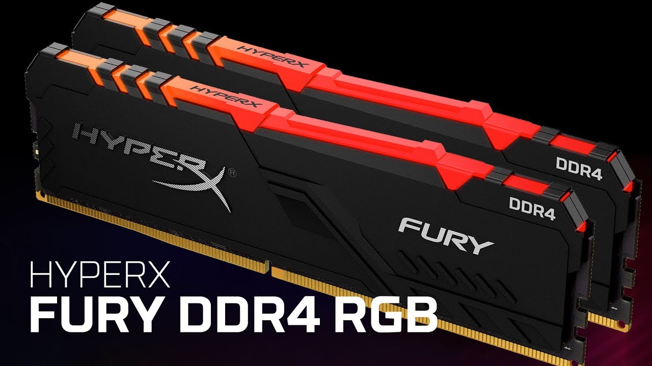 Pamięć DDR4 RGB o szybkości do 3733MHz &ndash; HyperX FURY DDR4 RGB