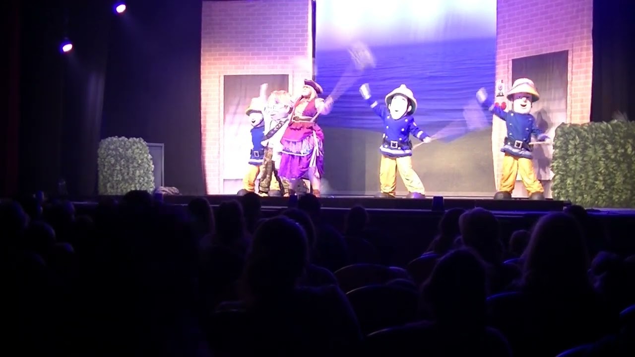 brandweerman sam in het theater elckerlyc in antwerpen