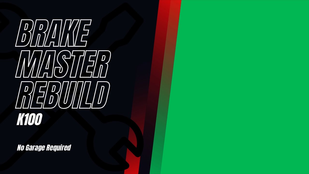 BMW K100 Project - Brake Master Cylinder Rebuild