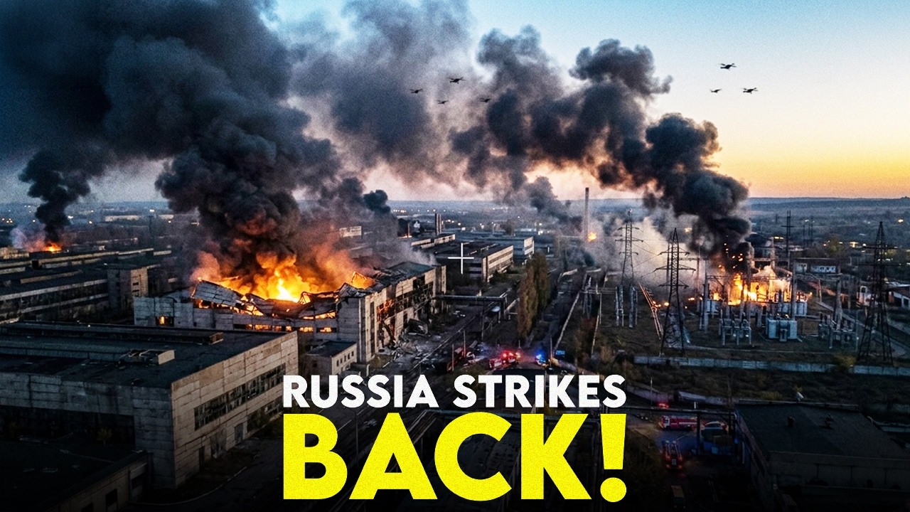 Szok! Rosja rozpoczyna ataki odwetowe na infrastrukturę Ukrainy
