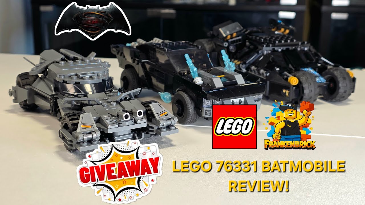 Lego - 76331 BvS Batmobile EARLY Review and GIVEAWAY!!!!!