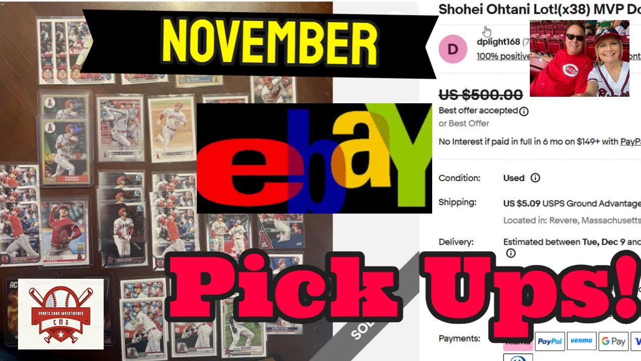 eBay Sports Card Purchases November - What we bought and WHY