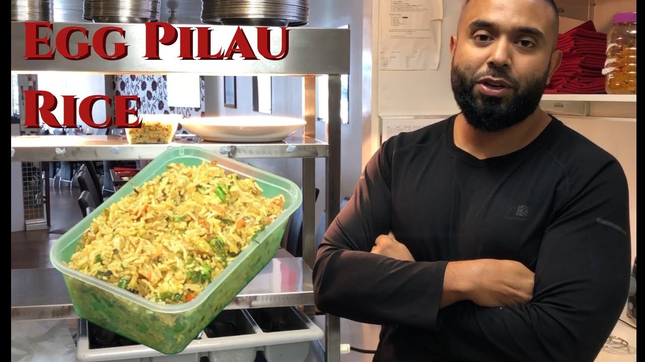 How to Make Egg Pilau Rice (BIR) Indian Restaurant Style