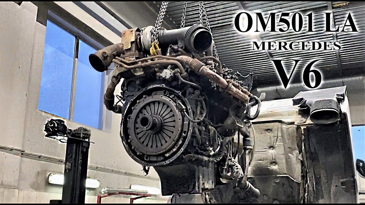ДВИГАТЕЛЬ ОМ501 MERCEDES ACTROS - ПЕРВЫЙ КАПИТАЛЬНЫЙ РЕМОНТ ПРИ ПРОБЕГЕ 1.750.000 КМ. РЕМОНТ МОТОРОВ