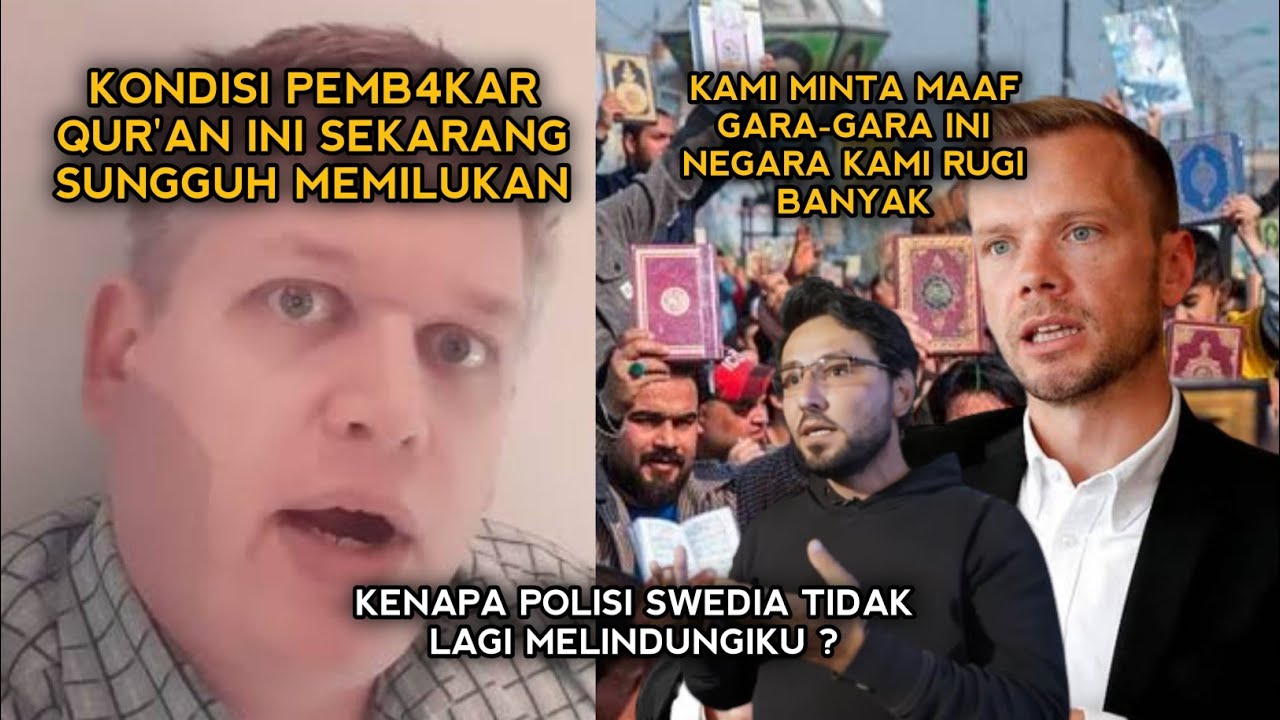 Nasib Para Pemb4kar Qur'an ini Tidak Bisa Kemana-mana Sementara Islam Berkembang Pesat Di Swedia