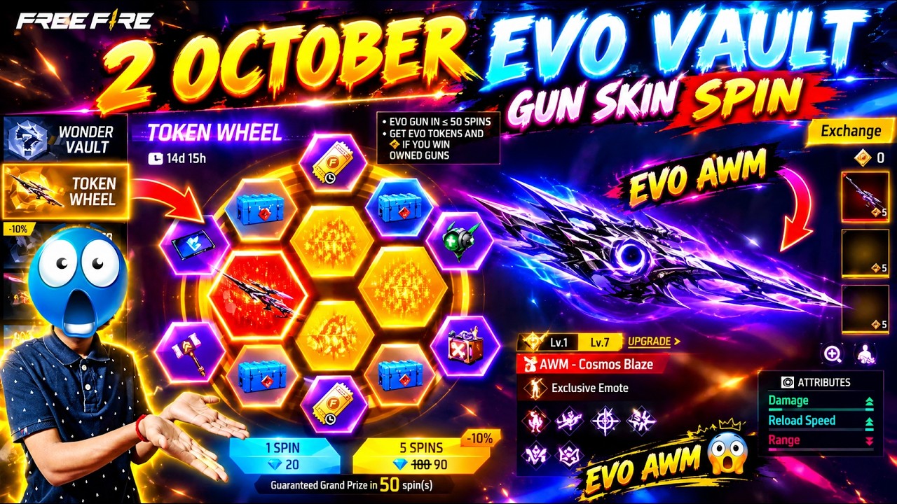 Next Evo Vault Event Free Fire | October Evo Vault 2026 | October Month Evo Vault 2026 |Evo Vault Ff