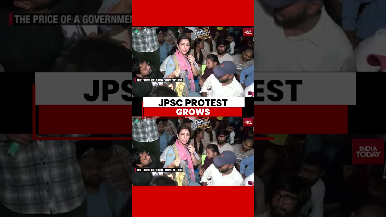 Jharkhand&rsquo;s &lsquo;Jantar Mantar Moment&rsquo;: Thousands Protest JPSC Exam Irregularities in Ranchi #jharkhand