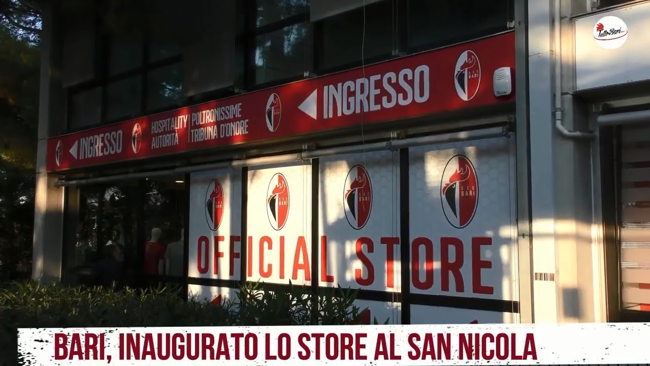 Inaugurazione Official Store Ssc Bari
