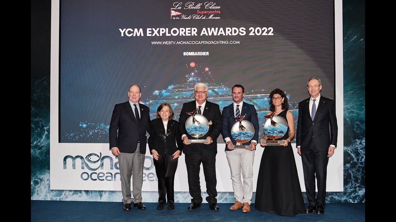 🌍 YCM Explorer Awards by La Belle Classe Superyachts 2022 | Yacht Club de Monaco