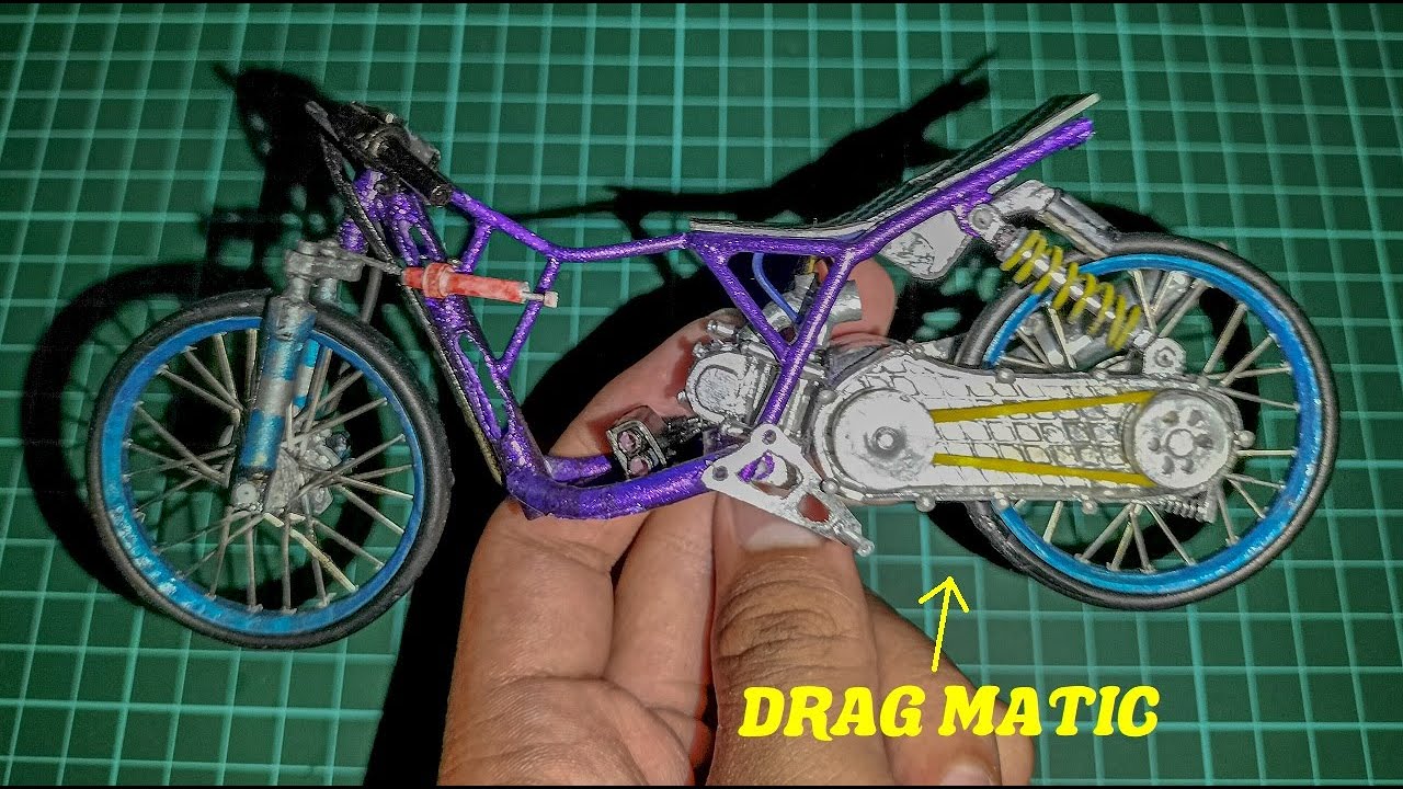 PERAKITAN MINIATUR DRAG MATIC???