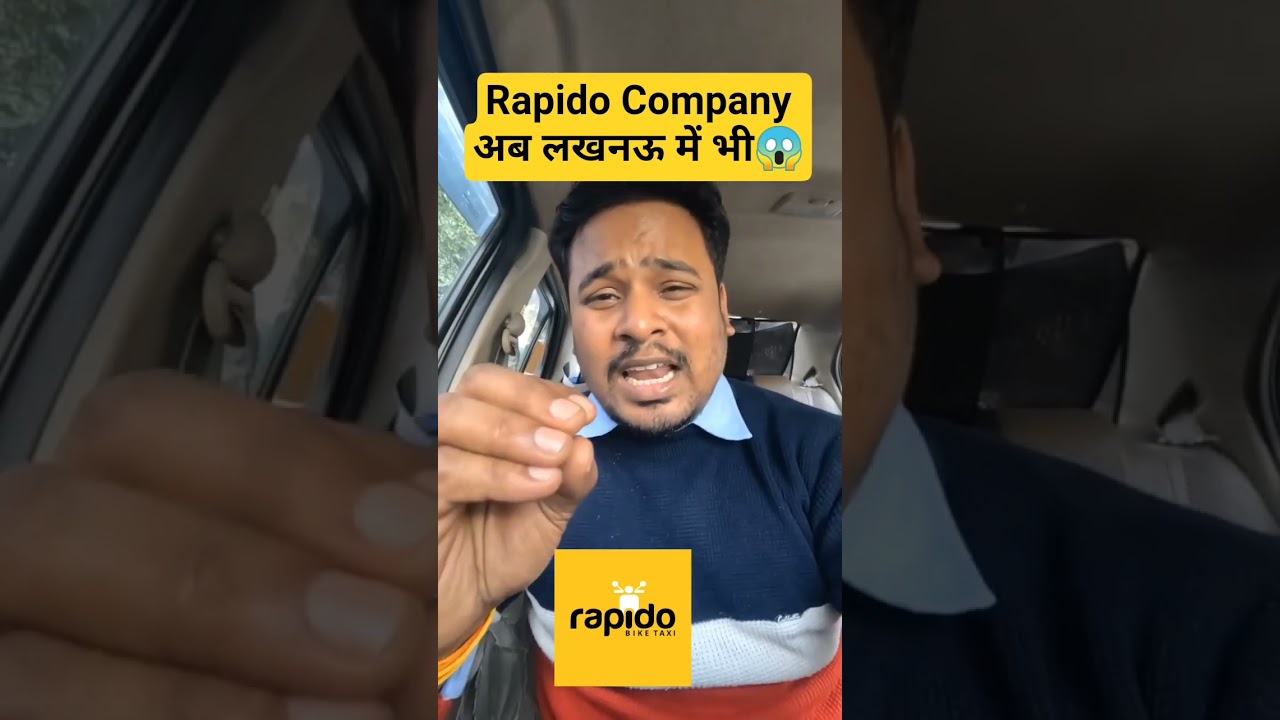 Rapido Company अब लखनऊ में भी😱 #viral #rapido #lucknow #minivlog #latestnews