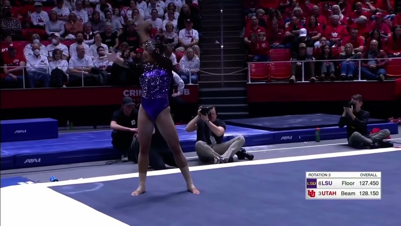 Aleah Finnegan Floor LSU @ Utah 2023 9.950