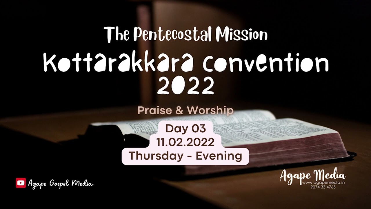 Day 03 I Praise & Worship - Testimony I TPM Kottarakkara Convention 2022