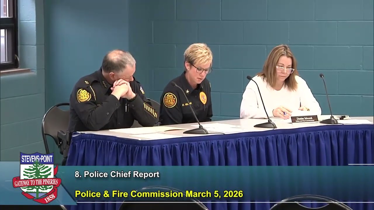 Police & Fire Commission Meeting - March  5, 2026