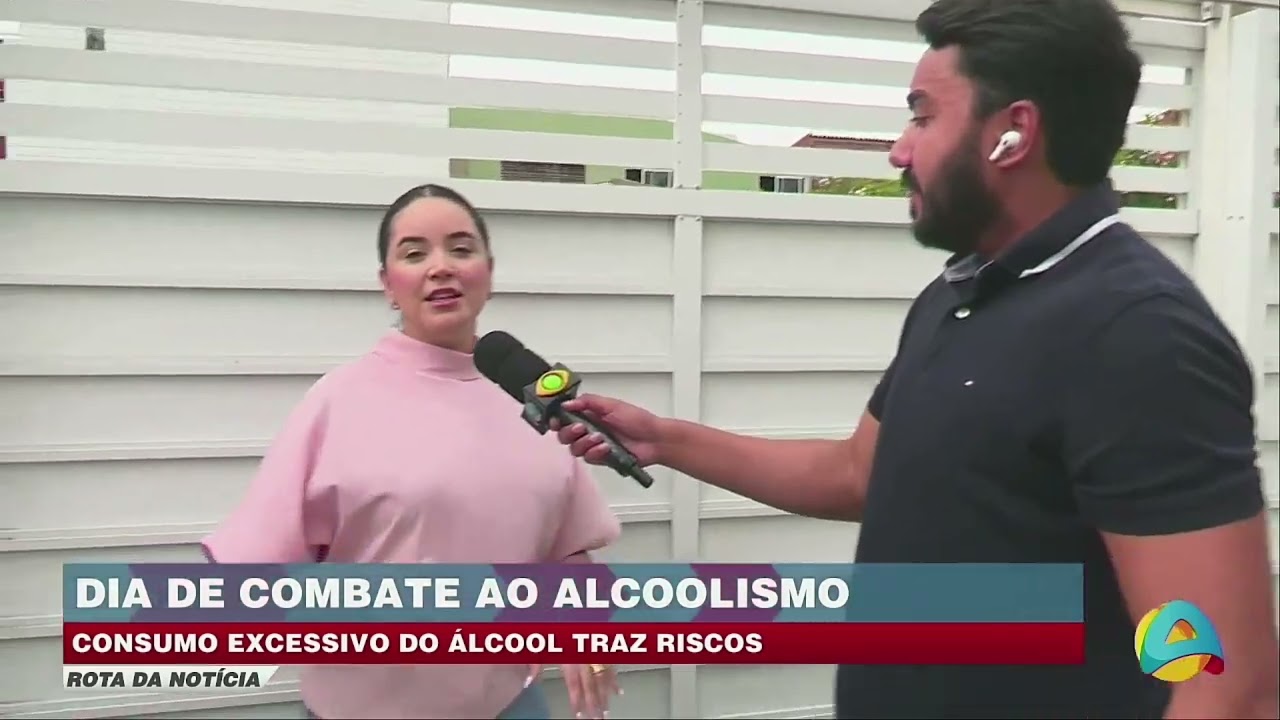 Rota da notícia - Dia de conscientização sobre os perigos do consumo exagerado de álcool