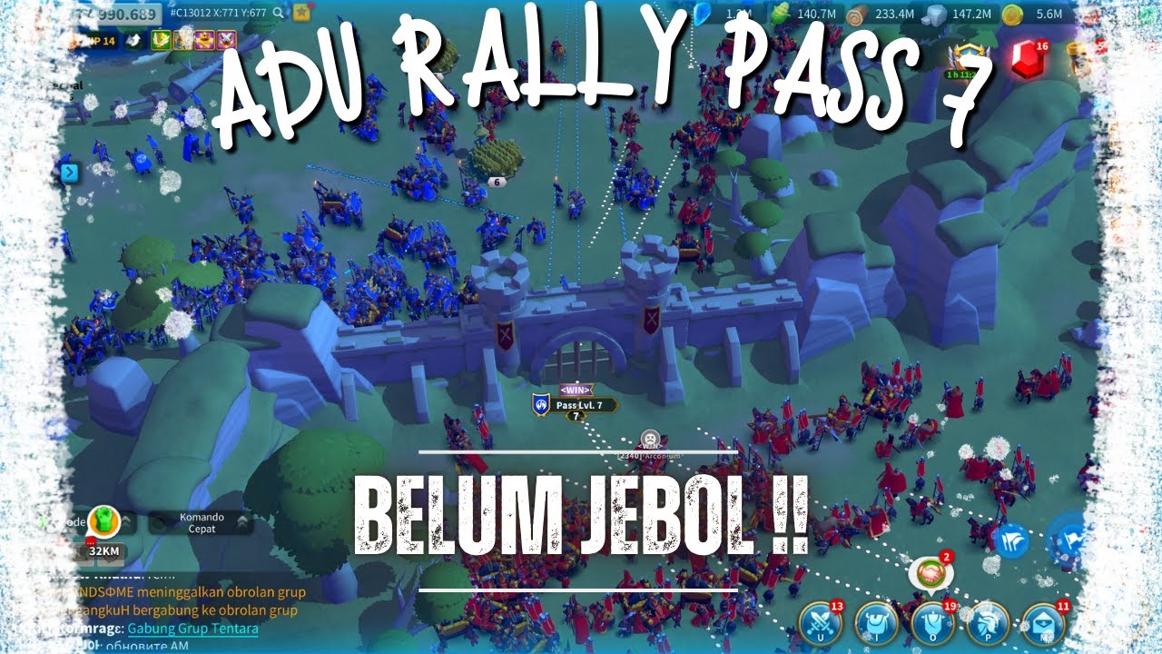 MASIH live War PASS 7 TANPA TECH KRISTAL !! PART 2