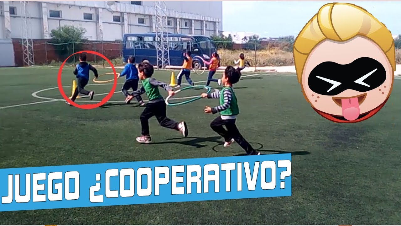 Juegos COOPERATIVOS de EDUCACIÓN FÍSICA  para PRIMARIA