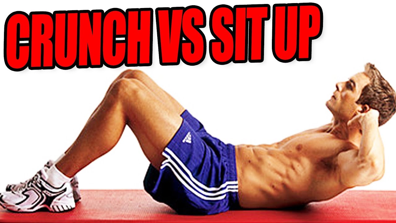 Crunch VS Sit-Up - Bauchmuskeltraining