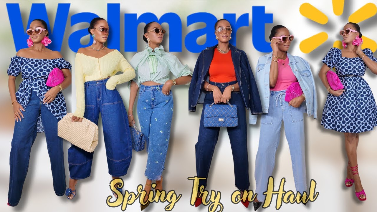MUST HAVES WALMART SPRING TRY ON HAUL| AFFORDABLE FINDS| MOMENTSWITHJAYYY