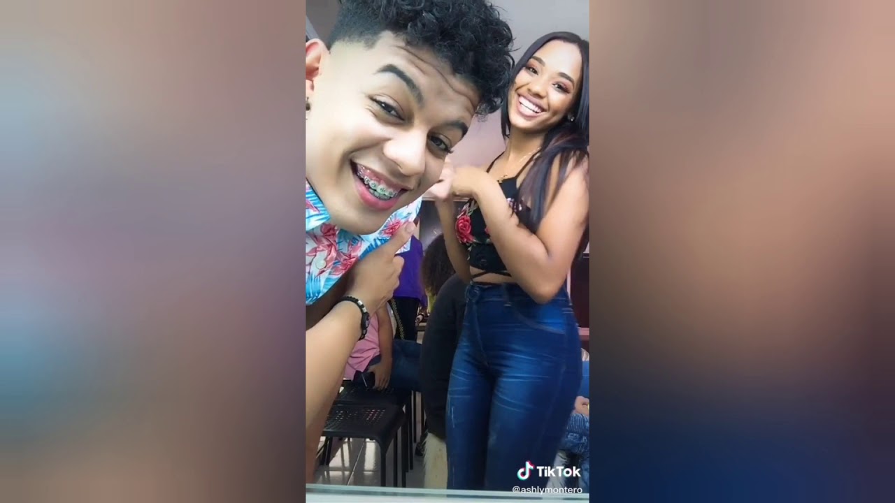 Los mejores vídeos de Ashley montero y elver Sánchez 😍😍👑👑