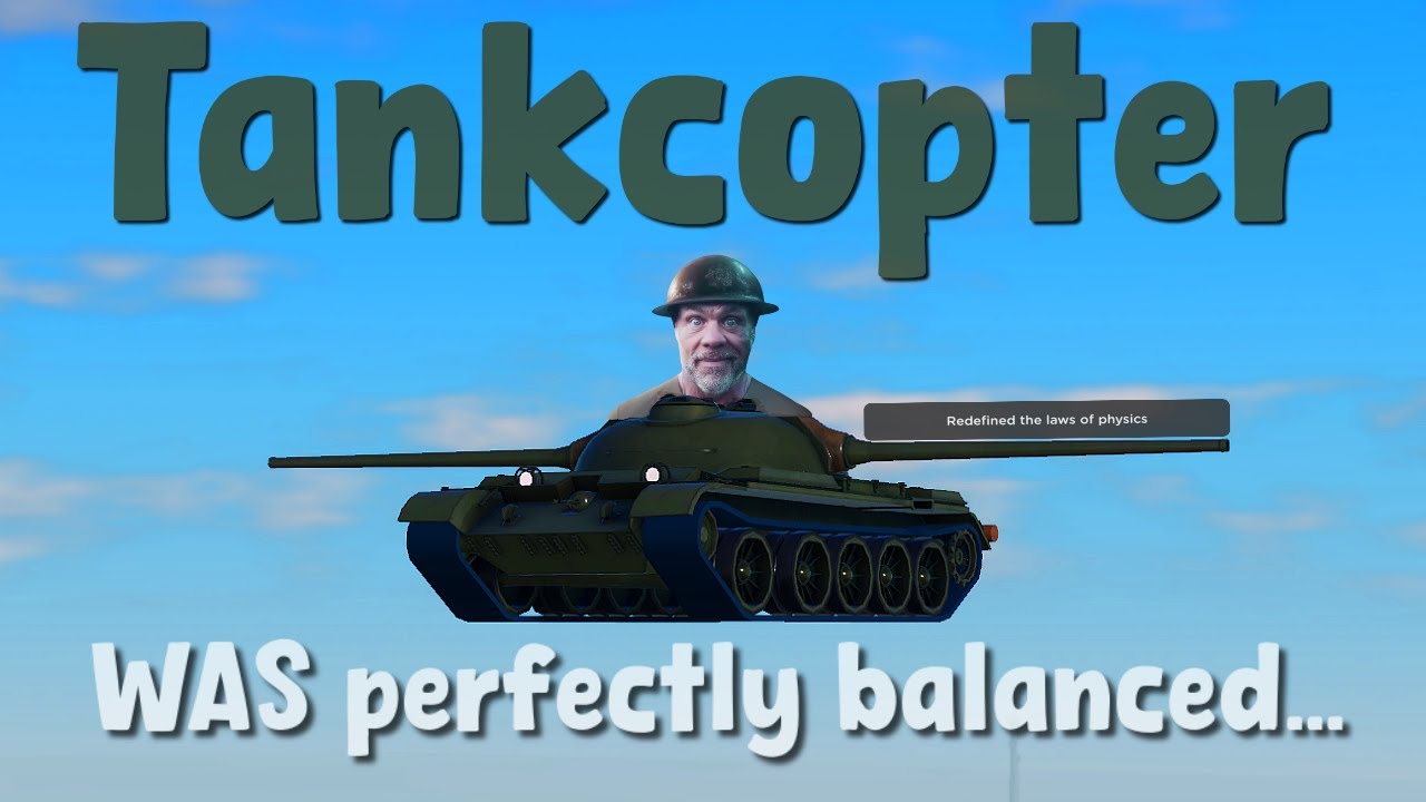 The Tankcopter in War Tycoon WAS perfectly balanced...💀