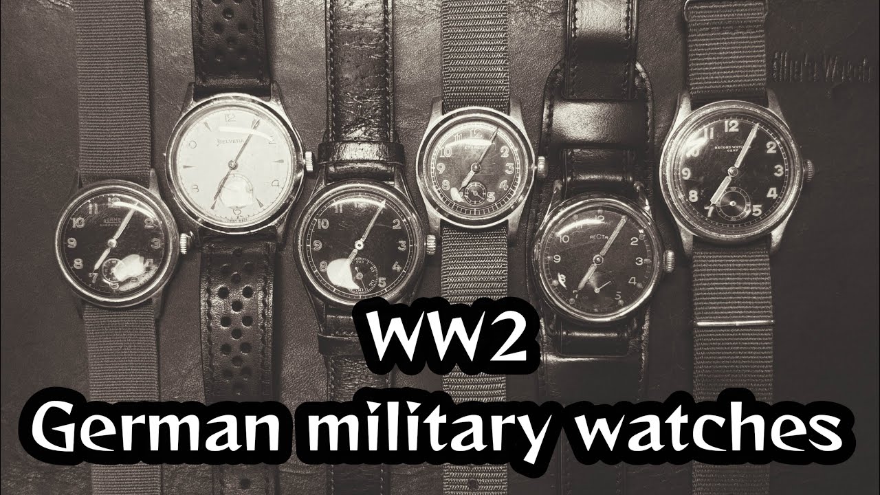 WW2 German military watches !