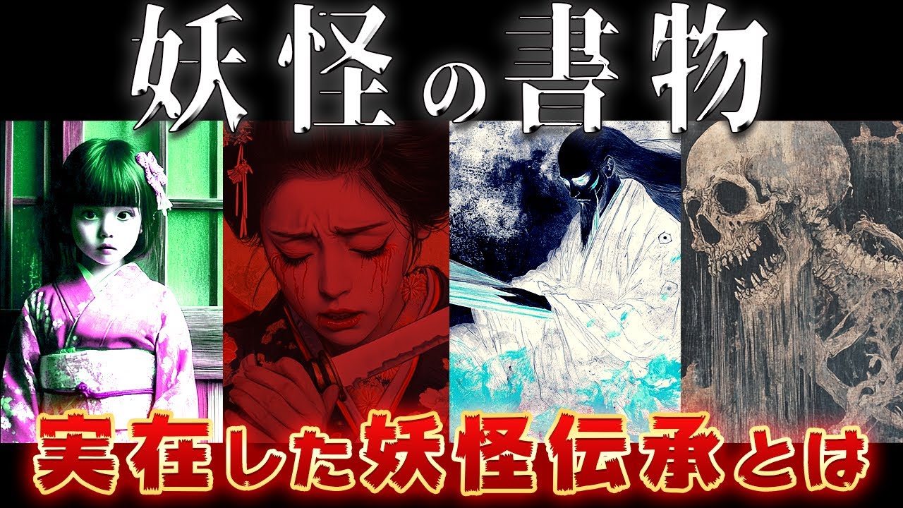 【ゆっくり解説】妖怪伝承を記した四大書物！どれも内容ヤバすぎ……