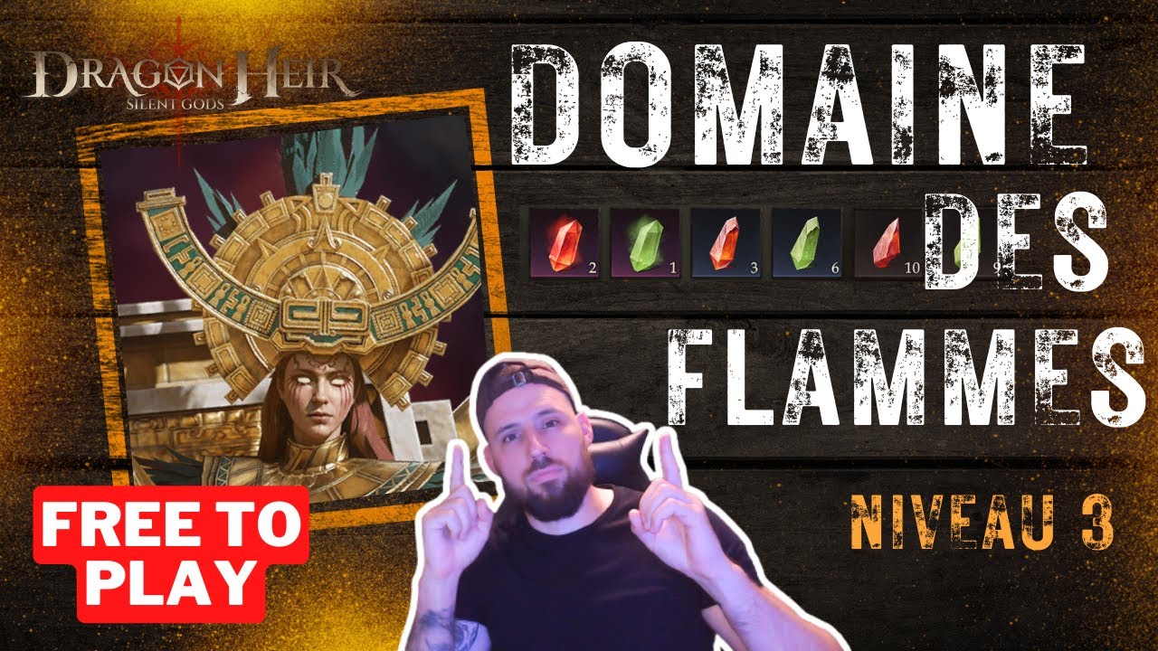 DOMAINE DES FLAMMES NIV.3 F2P - DRAGONHEIR - JOUR 7