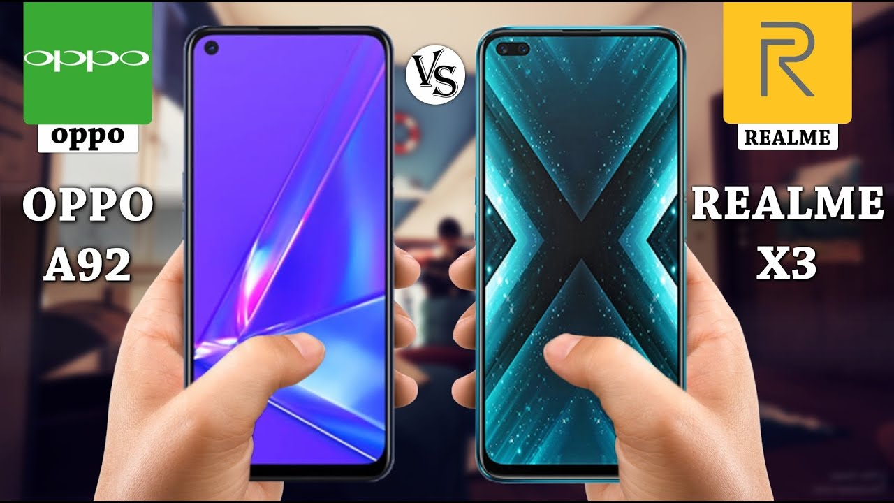 OPPO A92 VS REALME X3