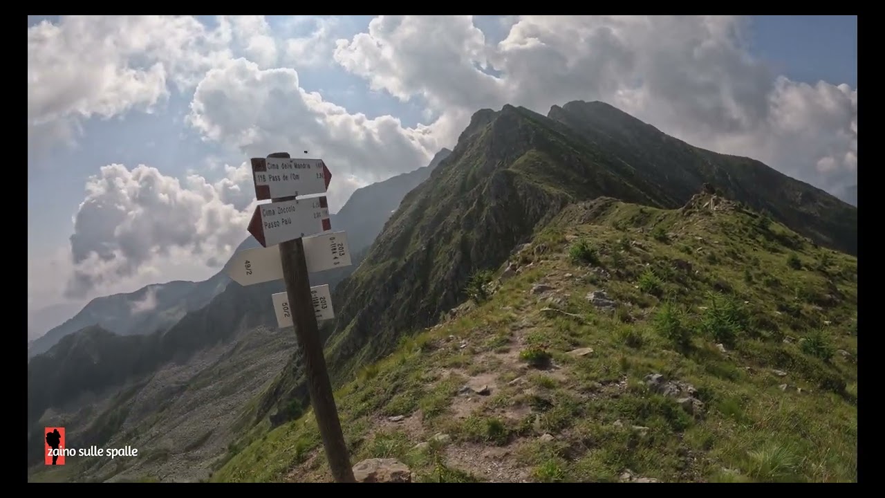 Cima Zoccolo, Cima delle Mandrie e Cima Lainert nel Gruppo delle Maddalene
