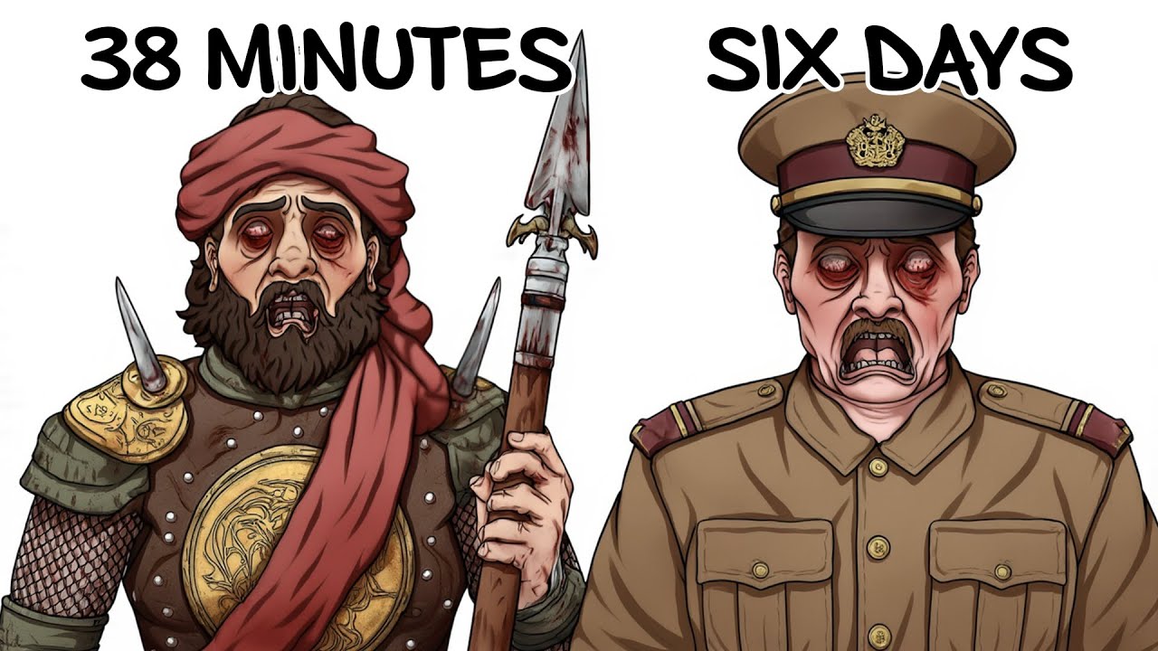 Every Shortest War in History Explained in 14 Minutes