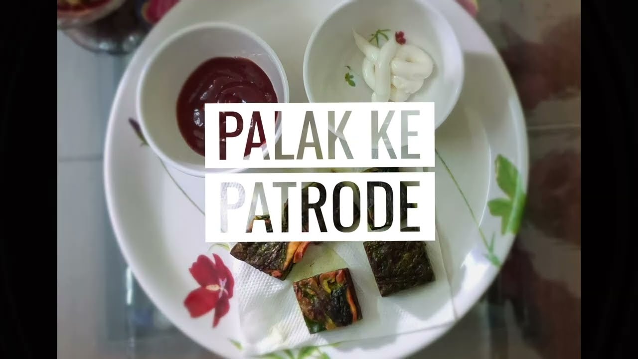 Instant Palak Ke Patrode | No Arbi Patta Needed!