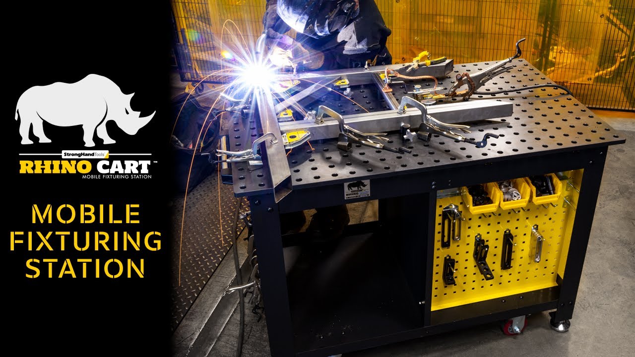 Мобильная станция крепления Rhino Cart от Strong Hand Tools