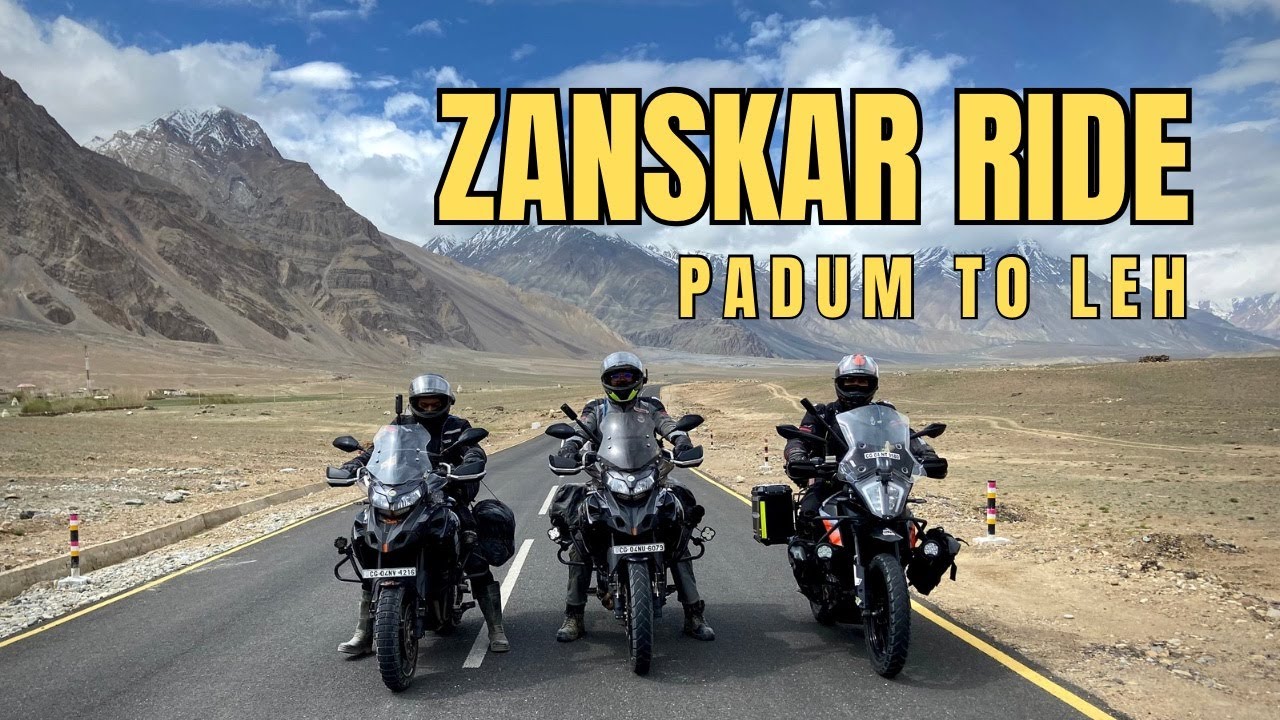 Padum To Leh Via Lingshed - Toughest ride. ZANSKAR RIDE 2023
