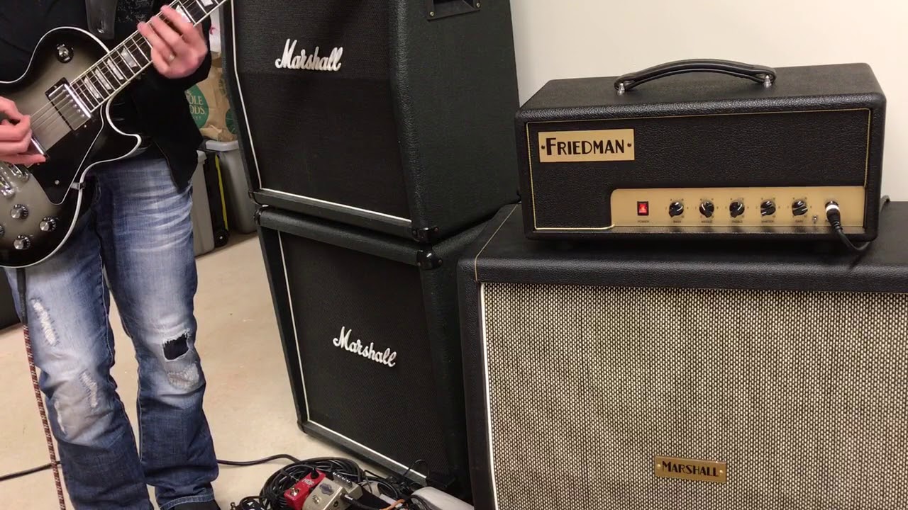 Sludgy tones with the Friedman PT20 & DOD Carcosa Fuzz