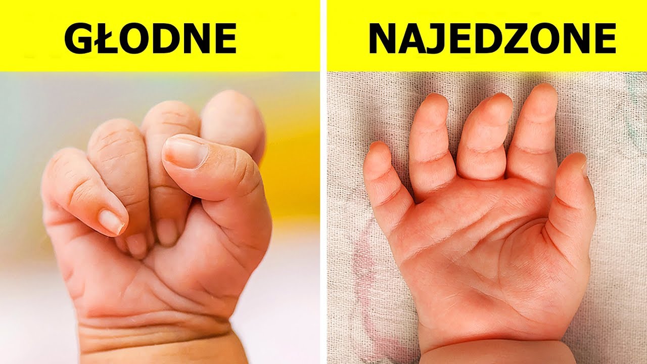 18 ważnych komunikatów, które chce przekazać ci niemowlę