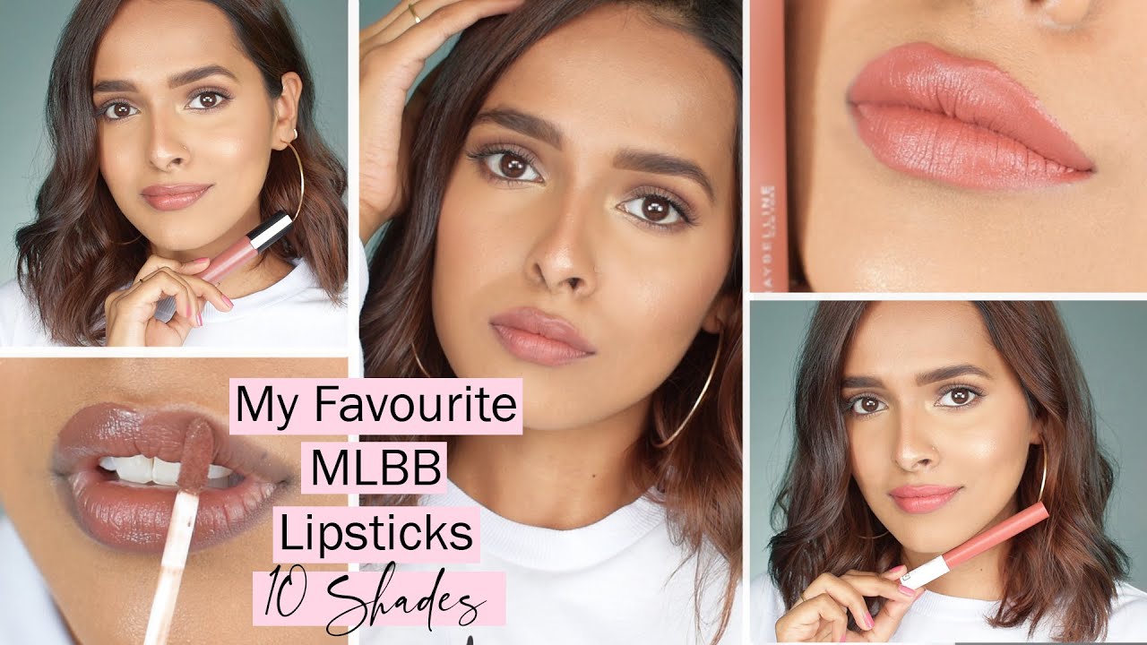 MLBB Lip Shades For Indian/Warm/NC40 Skin tone
