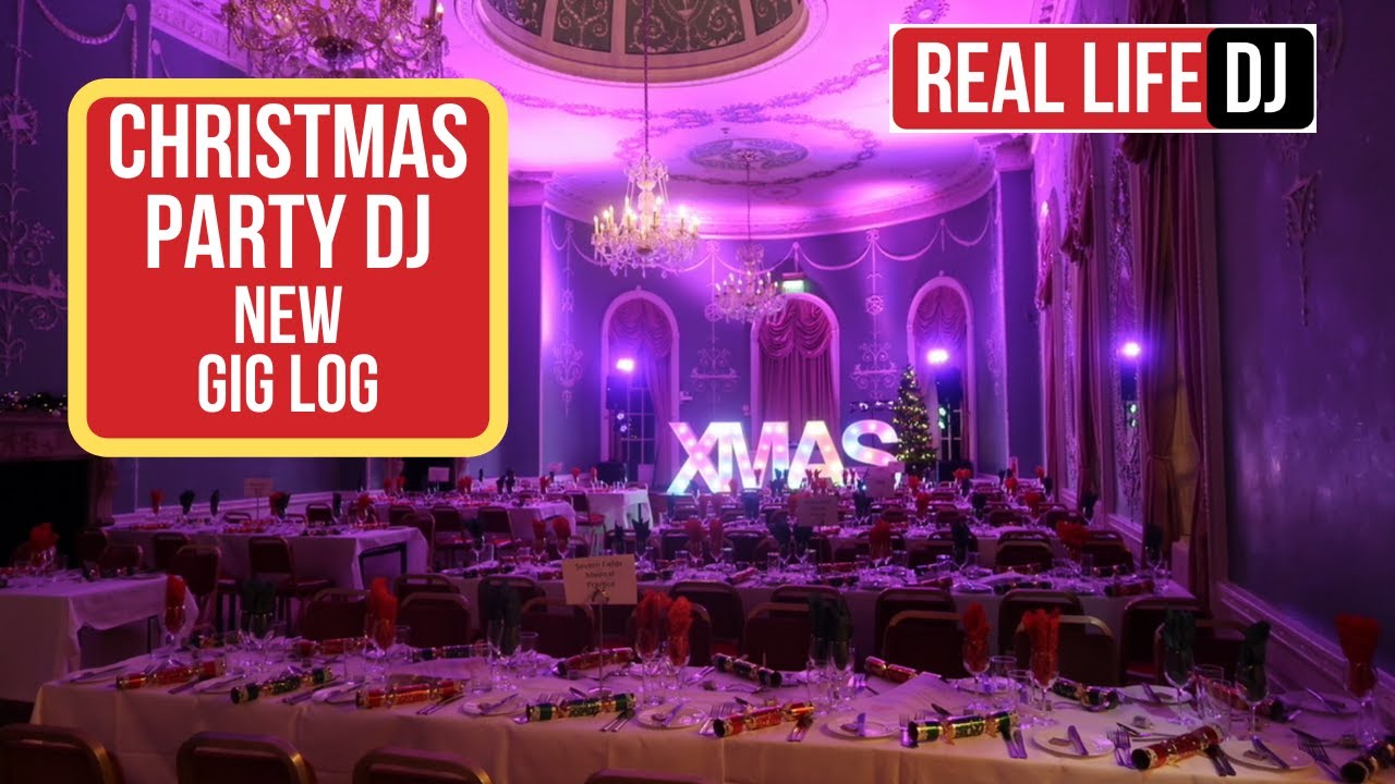 Christmas Party DJ Gig Log 2019 Night 1 | Real Life DJ | UK DJ Gig Log Christmas 2019