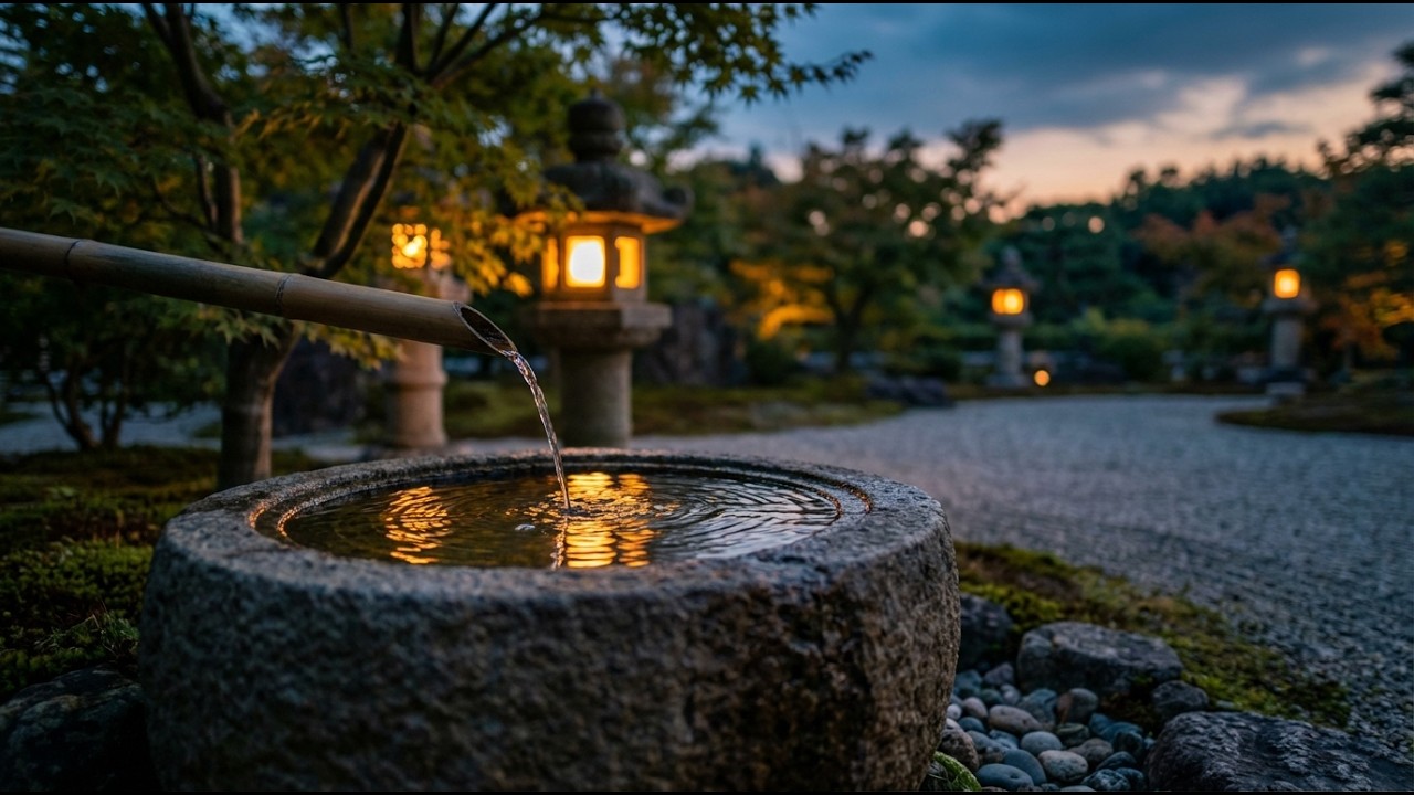 Ambient Piano & Flowing Water Sounds 🌿 Deep Relaxation, Stress Relief & Anxiety Calm