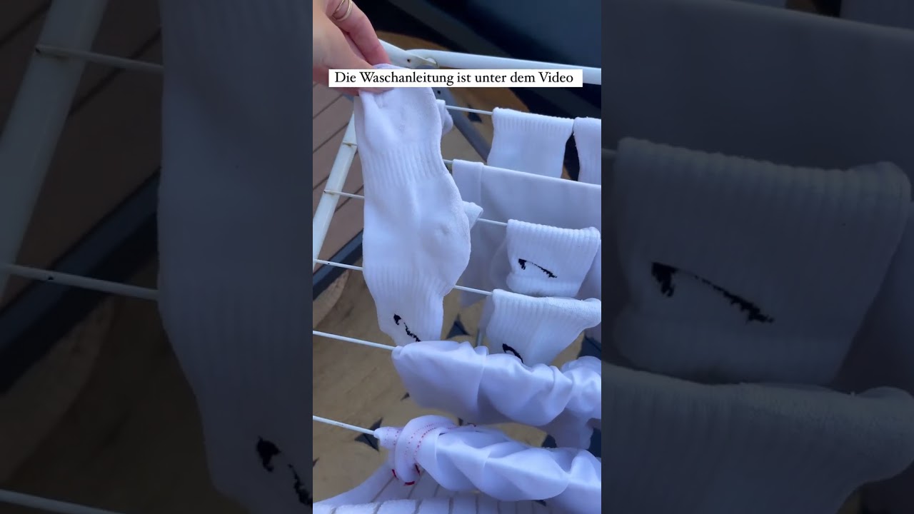 Waschanleitung f&uuml;r wei&szlig;e Socken | Ordnung In 15 Min. Am Tag | Bienchenclub